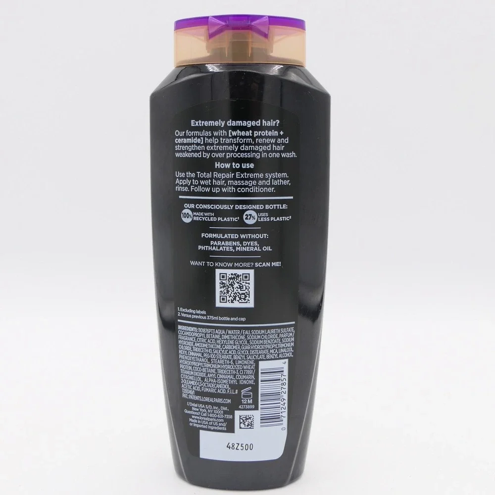 L'Oreal Elvive Total Repair Extreme Renewing Shampoo 12.6 fl oz For Damaged Hair